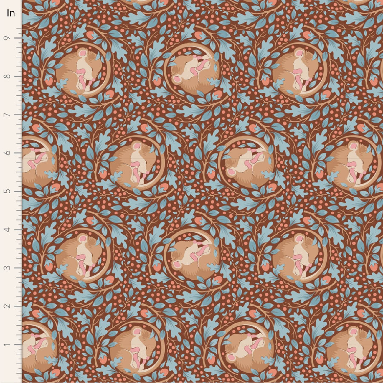 Tilda Patchwork Stoff Baumwolle - Hibernation - Slumbermouse-Hazel
